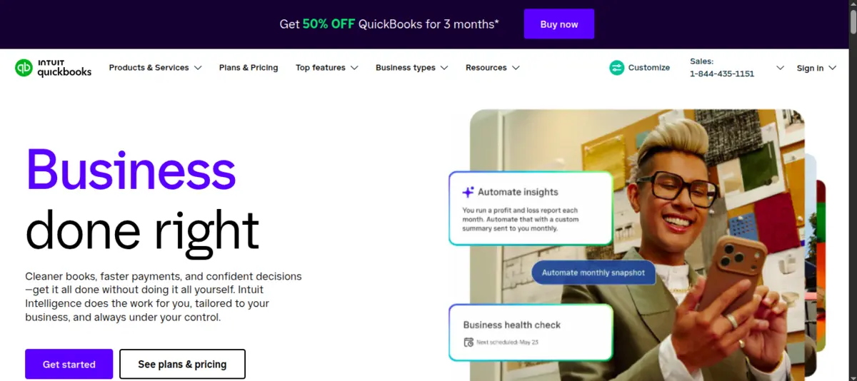 QuickBooks with Intuit Assist